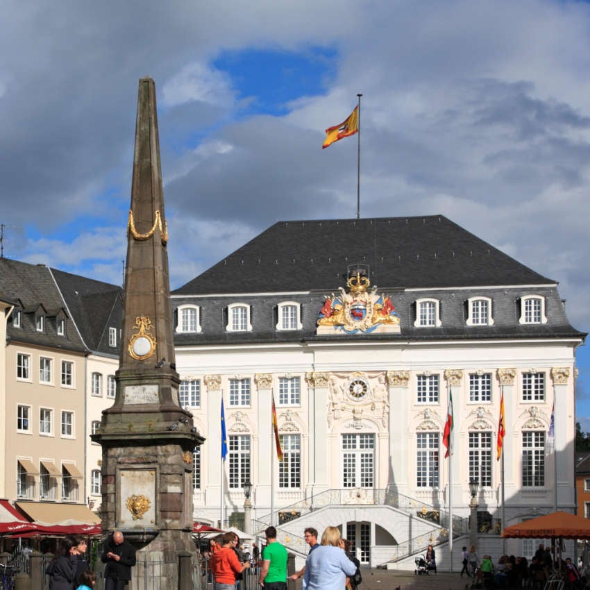 Bonn – Markt und Altes Rathaus
