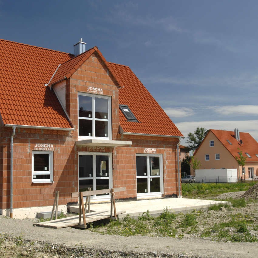 Neubau eines Einfamilienhauses Neubau eines Einfamilienhauses