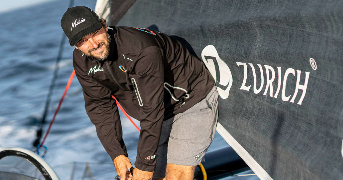 Boris Herrmann an Bord der Seaexplorer