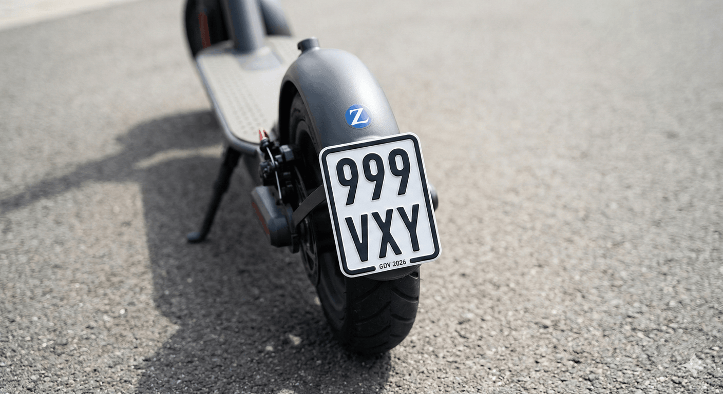 E-Sooter-Kennzeichen 2026