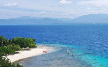 Strand in den Philippinen