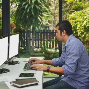 ITler bei der Arbeit